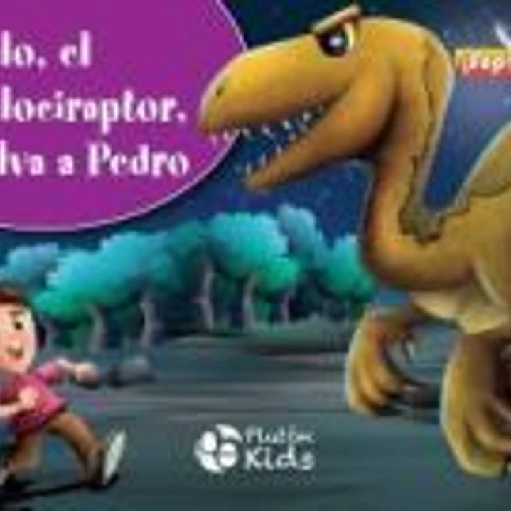VELO, EL VELOCIRAPTOR, SALVA A PEDRO (PO UP) 1