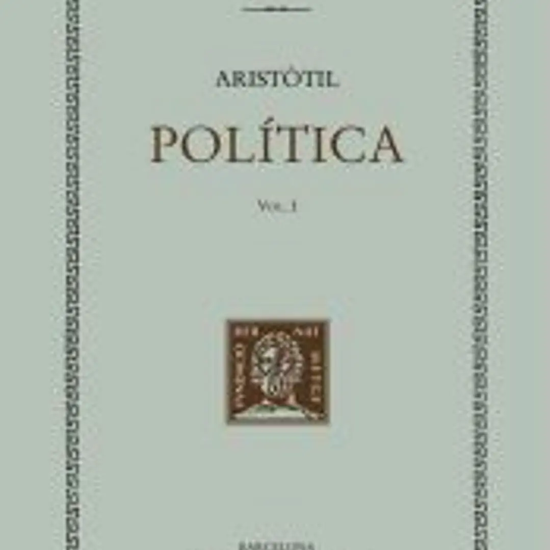 Política (vol. I) 1