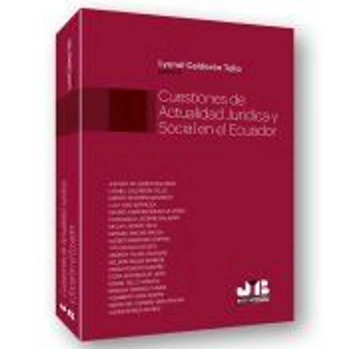 Cuestiones de actualidad jurídica y social en el Ecuador. 1