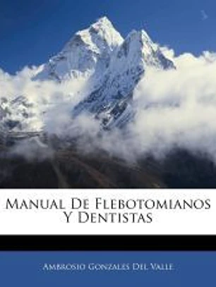 Manual De Flebotomianos Y Dentistas