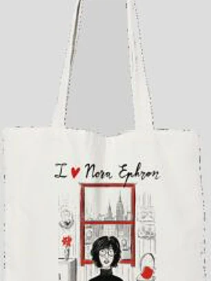BOLSA DE TELA NORA EPHRON.(LIBROS DEL ASTEROIDE)