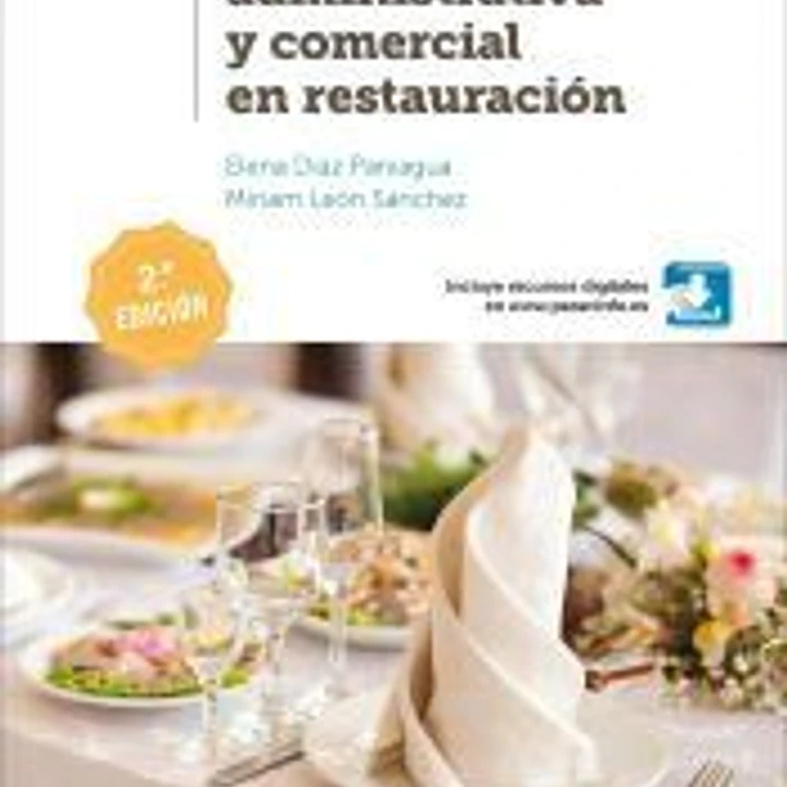 Gestión administrativa y comercial en restauración 2.ª edición 1