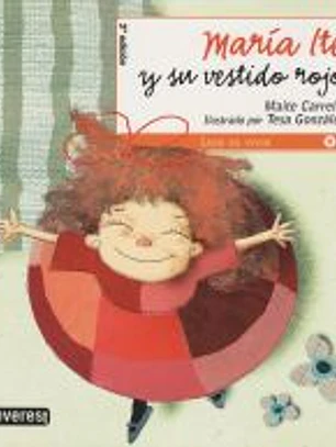 María Ite y su vestido rojo