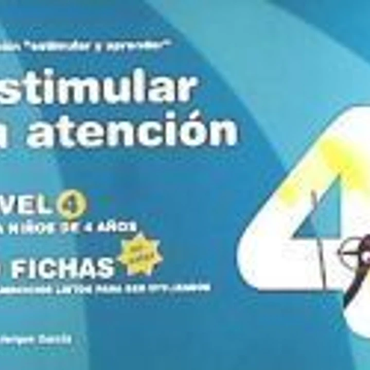 Estimular la atención 4: Fichas en color 1