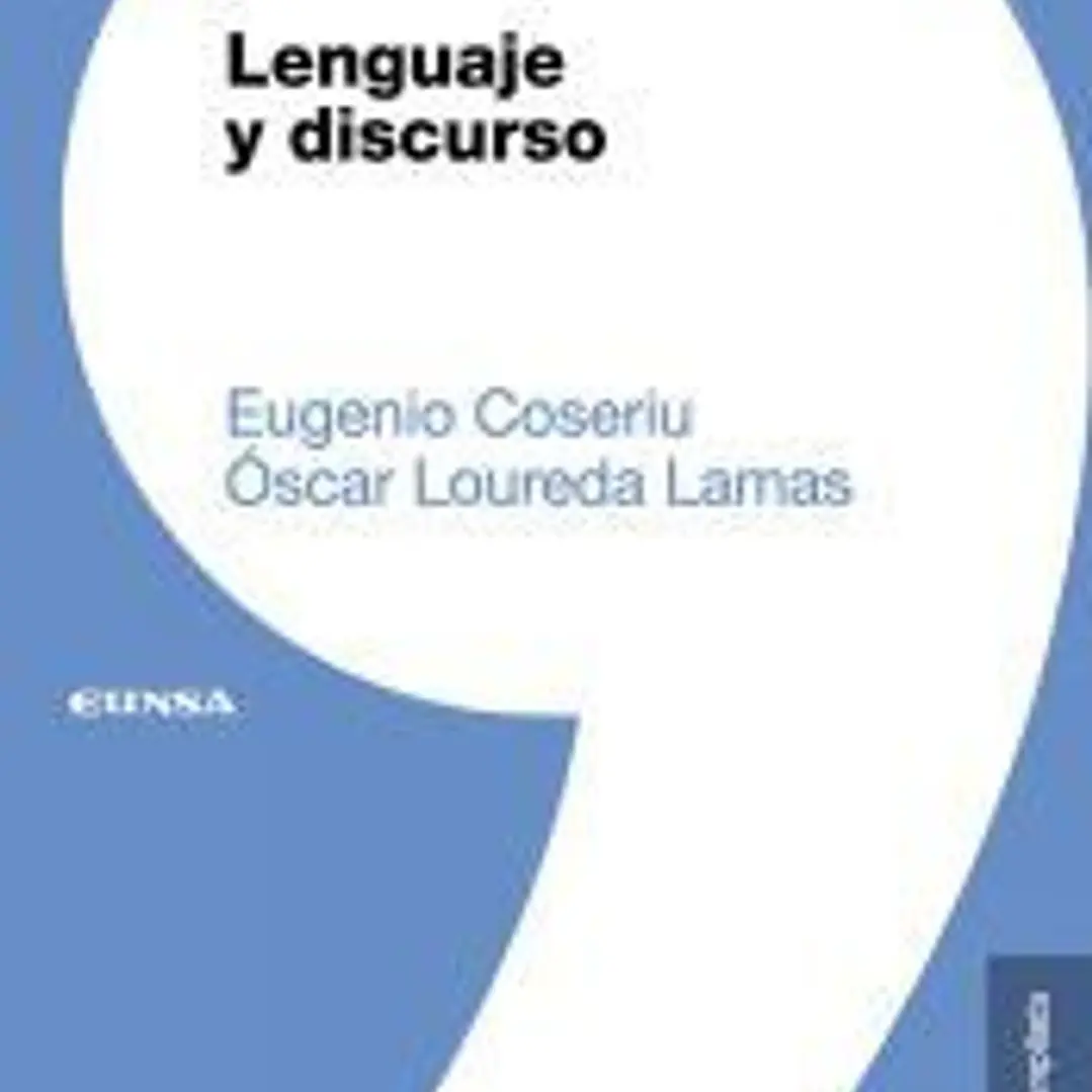 Lenguaje y discurso 1