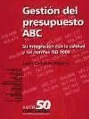 GESTIÓN DEL PRESUPUESTO ABC