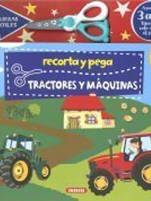 Recorta y pega tractores y máquinas