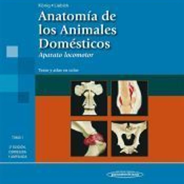 Anatomía de los animales domésticos. Tomo I. Aparato locomotor. Texto y atlas en color 1