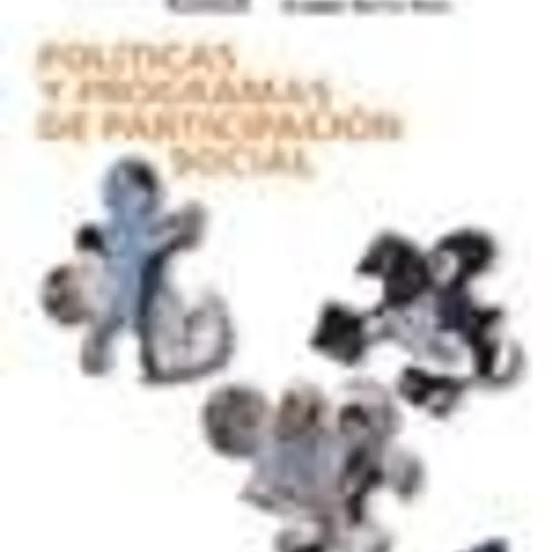 Políticas y programas de participación social 1