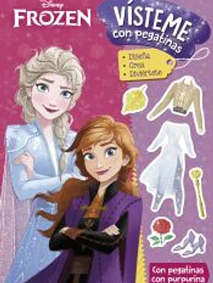 Frozen. Vísteme con pegatinas 3