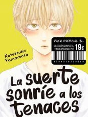 PACK COLECCIÓN COMPLETA LA SUERTE SONRÍE A LOS TENACES (VOL.1 AL 3)