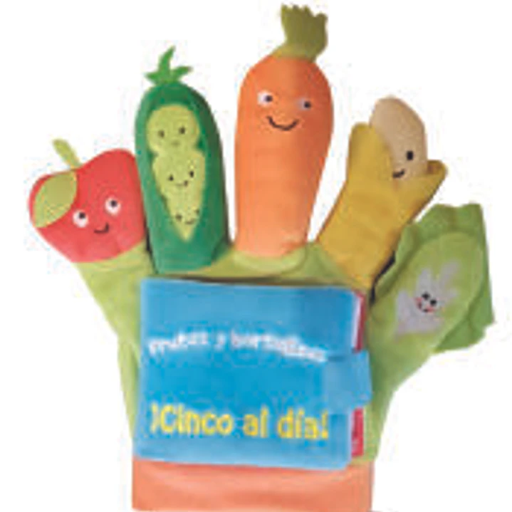 LIBRO GUANTE Frutas y hortalizas: ¡Cinco al día! 1