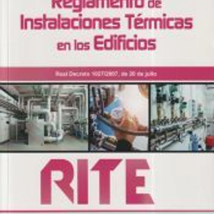 REGLAMENTO INSTALACIONES TERMICAS EDIFICIOS RITE 8?EDICION 1