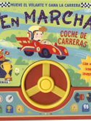 En marcha. Coche de carreras