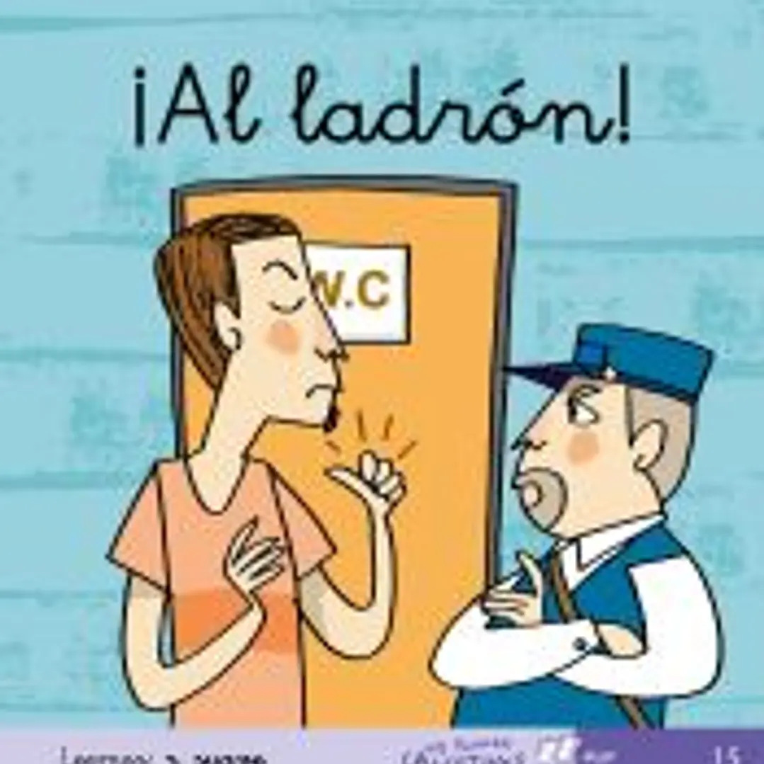 Mis primeros calcetines 15: ¡Al ladrón! (Leemos: r suave). Manuscrita 1