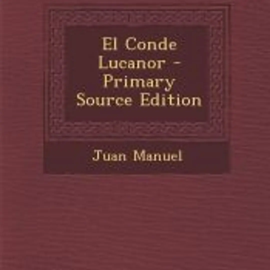 El Conde Lucanor 1