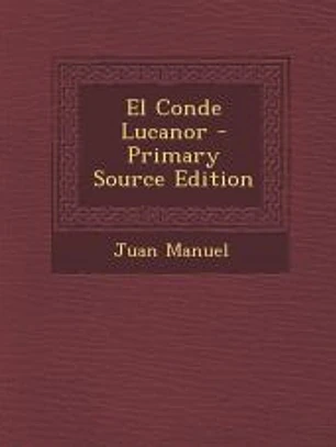 El Conde Lucanor