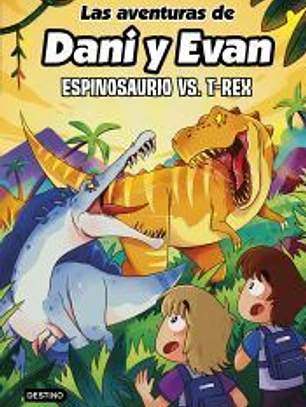 Las aventuras de Dani y Evan 10. Espinosaurio vs. T-Rex