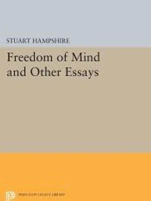 Freedom of Mind and Other Essays