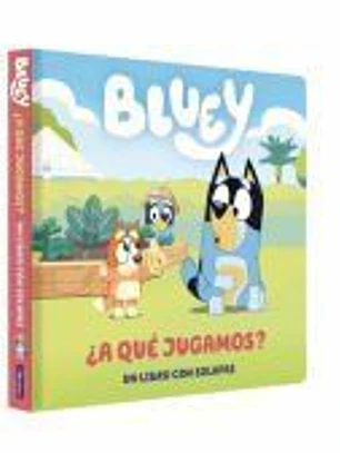 Bluey. Libro de cartón con solapas - ¿A qué jugamos?