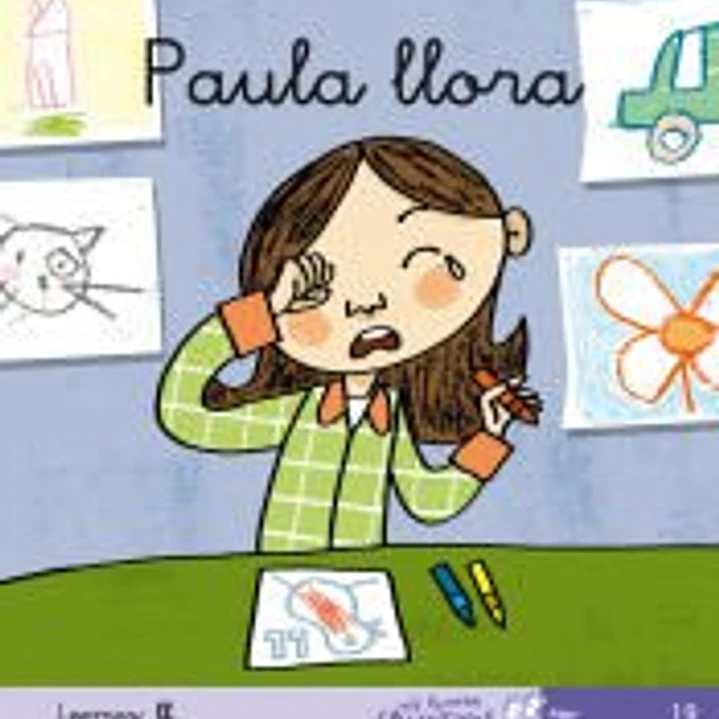 Mis primeros calcetines 19: Paula llora (Leemos: ll). Manuscrita 1