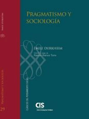 Pragmatismo y Sociología