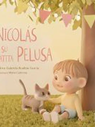 Nicolás y su gatita pelusa