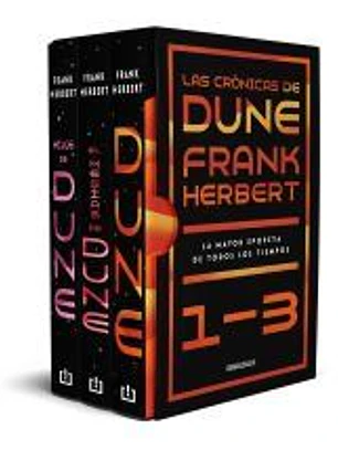 DUNE (estuche con: Dune | El mesías de Dune | Hijos de Dune)