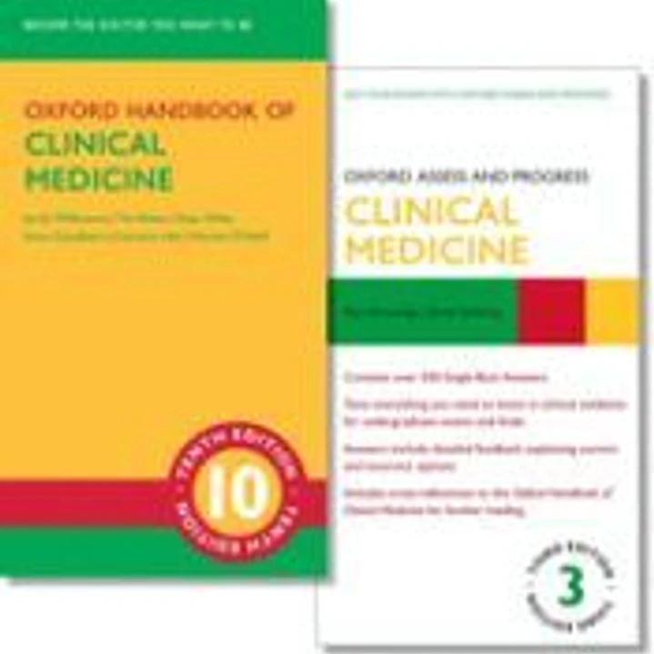 Oxford Handbook of Clinical Medicine 10e and Oxford Assess and Progress: Clinical Medicine 3e 1