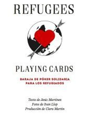 Refugees playing cards