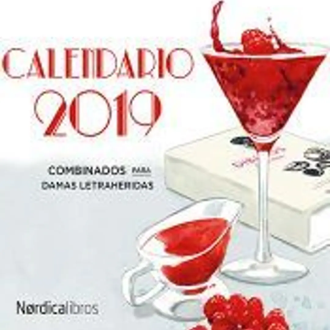 Calendario escritoras y cócteles 2019 1