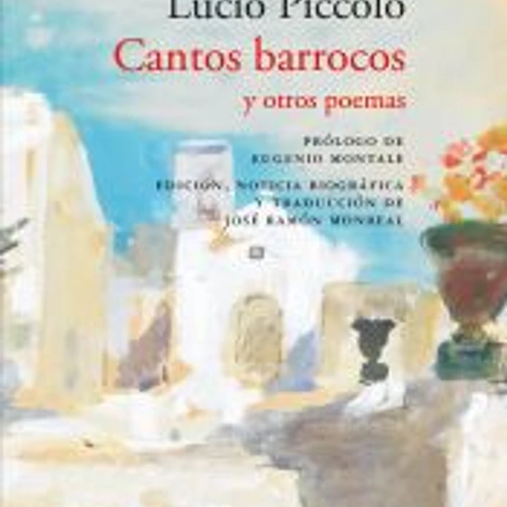 Cantos barrocos: y otros poemas 1