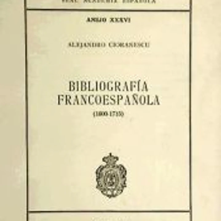 Bibliografía francoespañola (1600-1715) 1