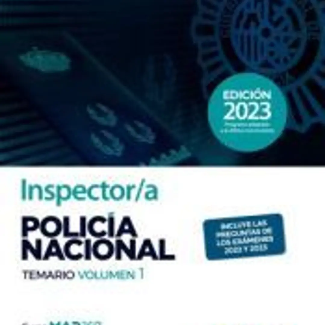 Inspector/a de Policía Nacional. Temario volumen 1 1