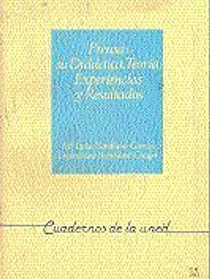 Prensa : su didáctica, teoría, experiencias y resultados