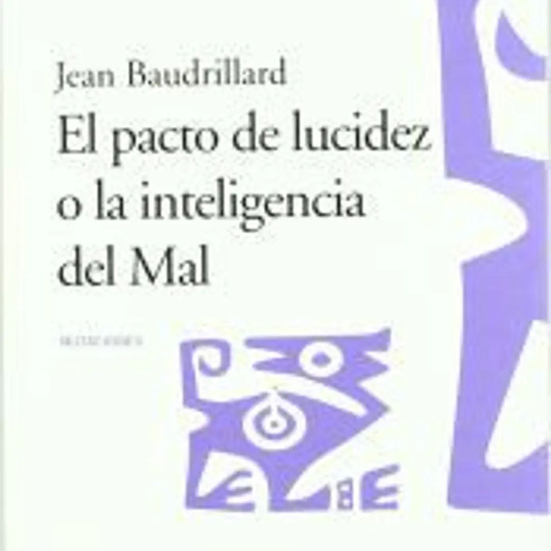 El pacto de lucidez o la inteligencia del Mal 1