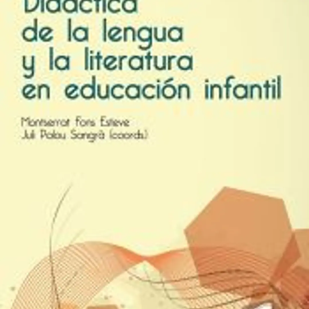 DIDACTICA DE LA LENGUA Y LA LITERATURA EN EDUCACION INFANTIL 1