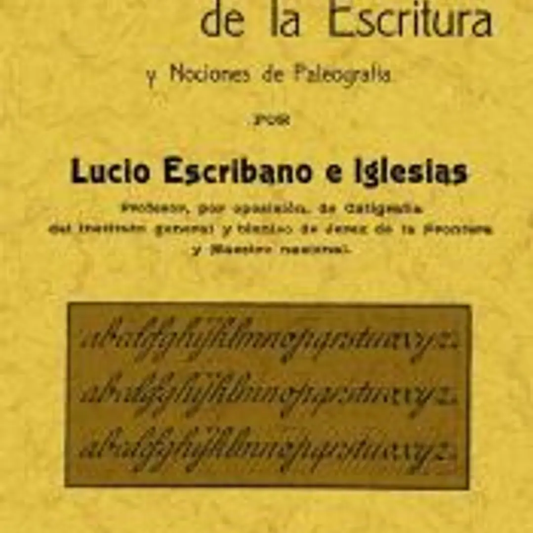 Teoría e historia de la escritura y nociones de paleografía. 1