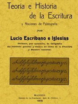 Teoría e historia de la escritura y nociones de paleografía.