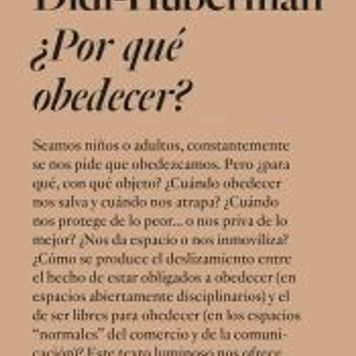 POR QUE OBEDECER 1