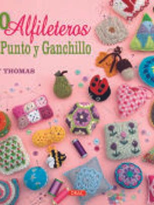 50 alfileteros de punto y ganchillo