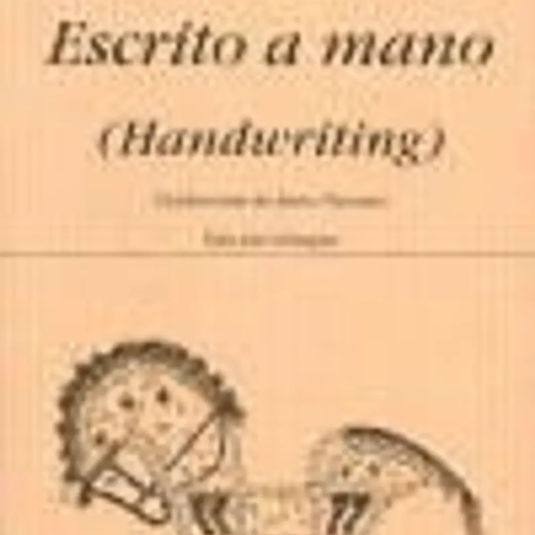 Escrito a mano 1