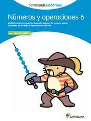 Números y operaciones, Cuaderno 6