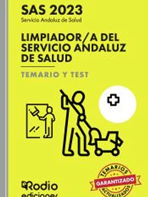 Limpiador/a del Servicio Andaluz de Salud. Temario y Test. SAS 2023