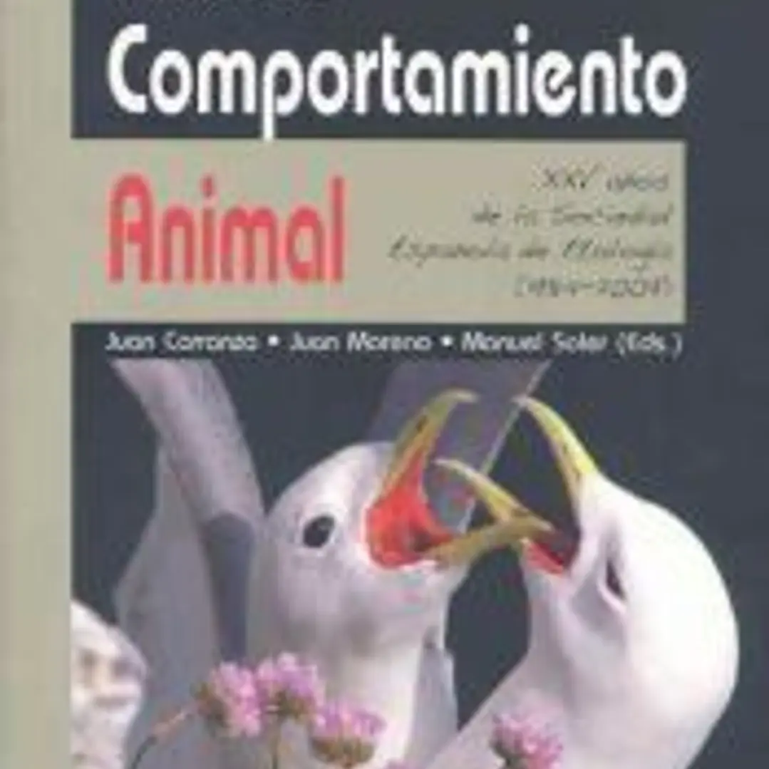 Estudios sobre comportamiento animal. XXV años de la Sociedad Española de Etología (1984-2009) 1