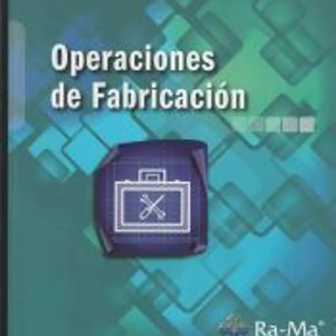 Operaciones de fabricación 1