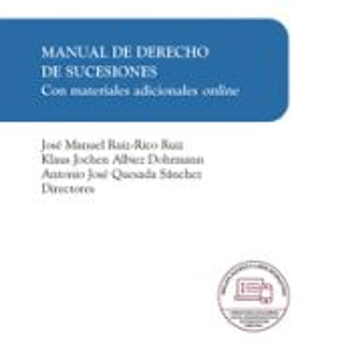 MANUAL DE DERECHO DE SUCESIONES CON MATERIALES ADICIONALES 1