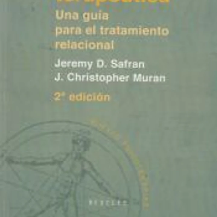 La alianza terpéutica: una guía para el tratamiento relacional 1