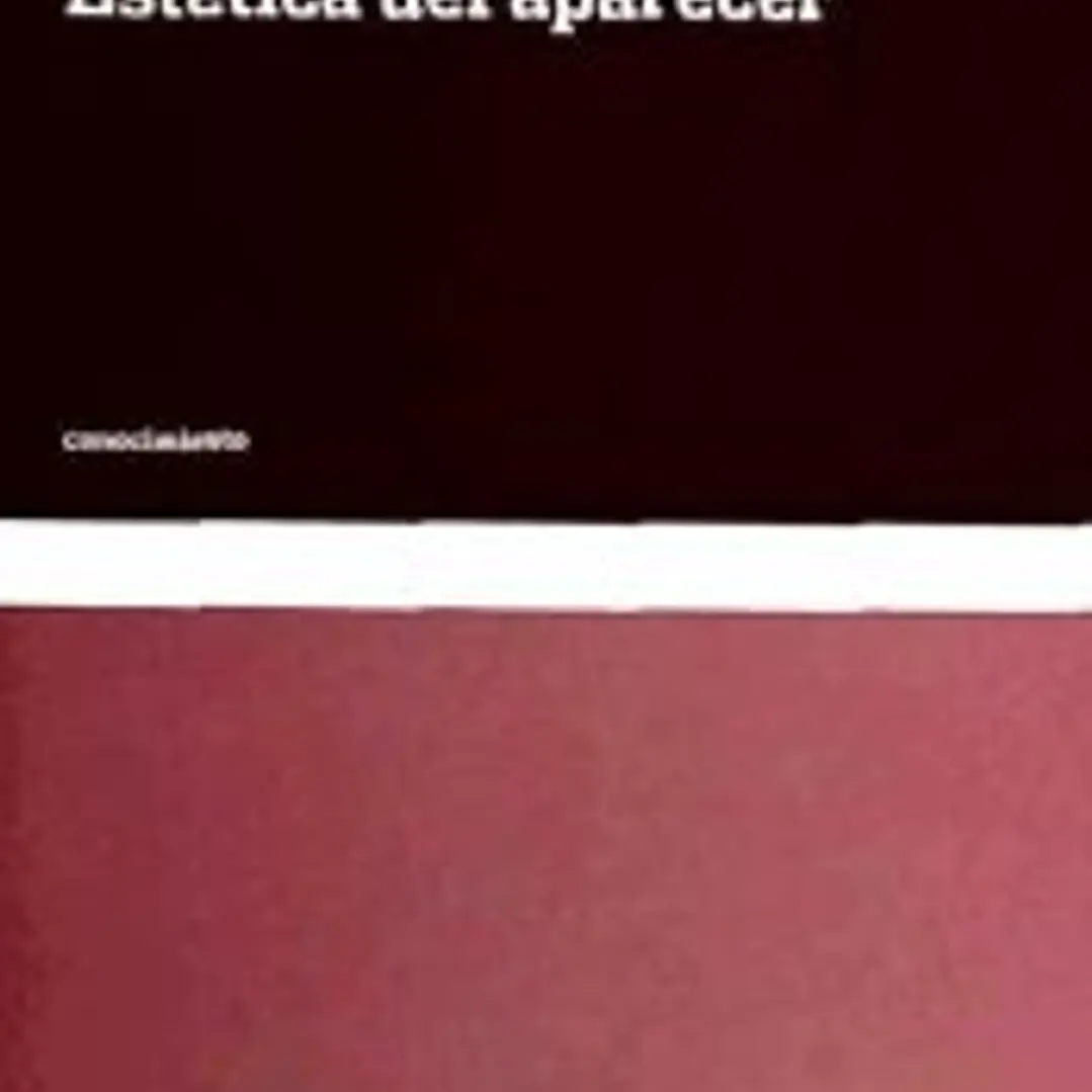 Estética del aparecer 1