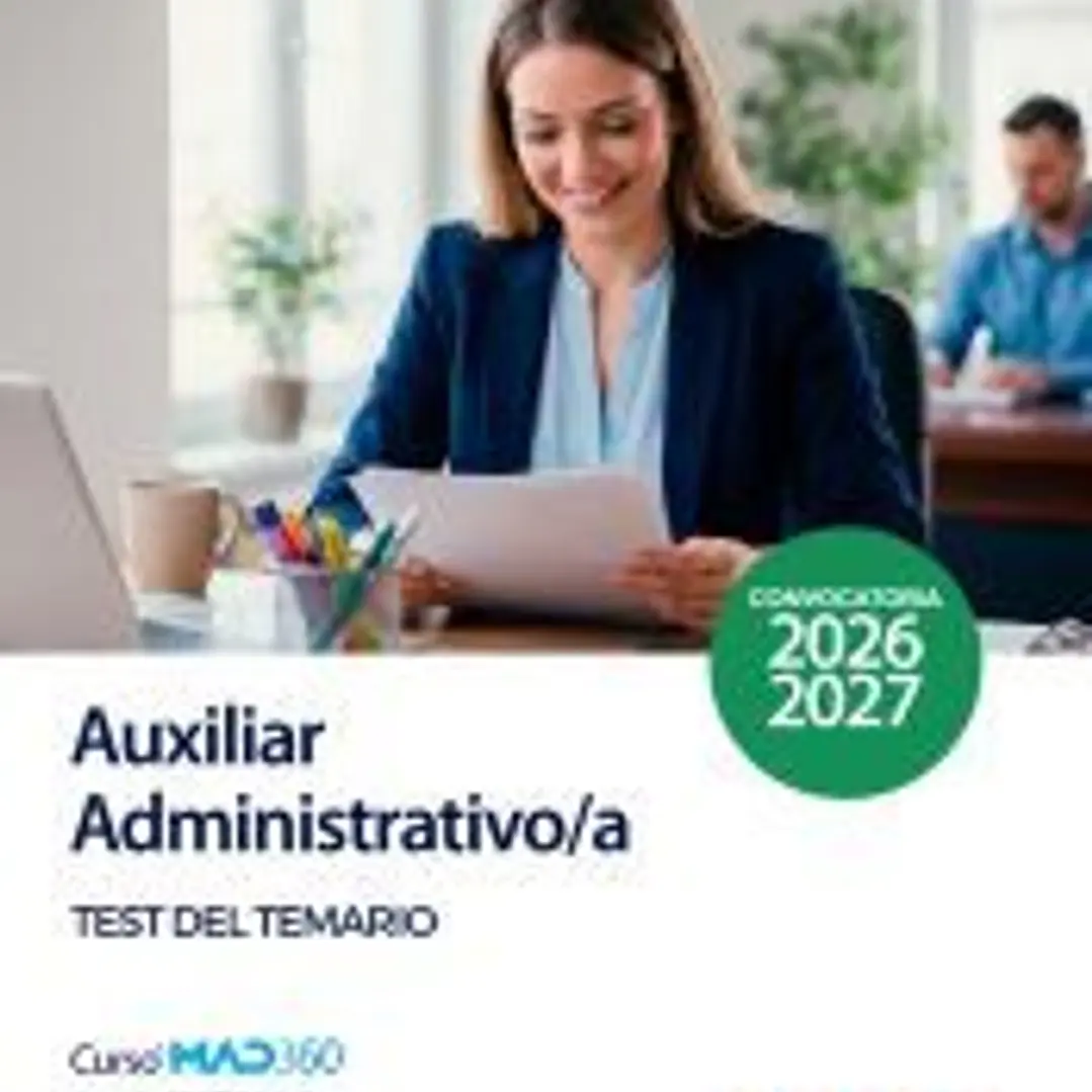 Auxiliar Administrativo/a. Test del temario. Servicio Andaluz de Salud (SAS) 1